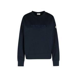 몽클레어 로고 맨투맨 네이비 여성 8G00016 89A1K 778