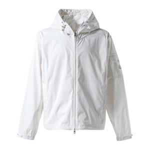 25SS 몽클레어 로고 후드 자켓 화이트 SASSIERE 1A00120 59876 035