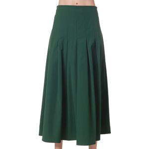 [르니앤맥코이(여성)]심플뒷밴딩 A라인 롱 스커트 MM06SK470HJY