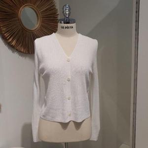르피타 HC06 베이직 V넥 가디건(아이보리) L252BKT401