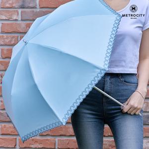 메트로시티 벚꽃자수 차광 양산 MPSA-P406