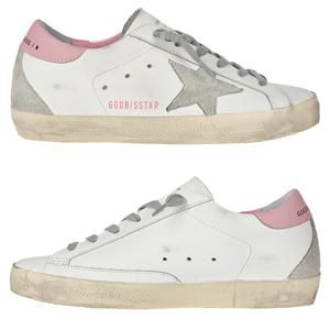 골든구스 여성 슈퍼스타 스니커즈 핑크탭 GWF00102 F002569 10914