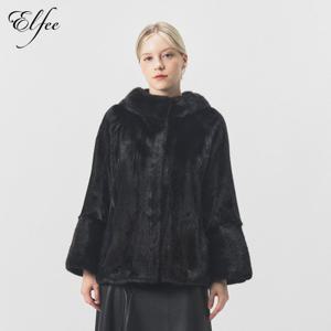 [엘페]풀스킨 휘메일 밍크 후드 케이프(E8W3EJ11)