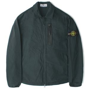 24FW 스톤 코튼 나일론 트윌 오버셔츠 다크그레이 811511311 V0062