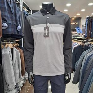 런던포그 HL01 컬러 블럭  prt 긴팔 티셔츠 Lpsta901