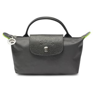 롱샴 르 플리아쥬 그린 핸들 파우치 34175919P66 34175 919 P66