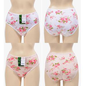 (챠밍)인견 플라워패턴 복부 맥시 삼각팬티 맥시팬티
