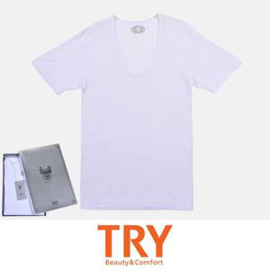 (트라이)입체재단 후라이스 디럭스 남성 반팔 런닝 반팔런닝