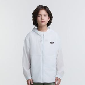 [내셔널지오그래픽키즈]K252UJK920 초경량 바람막이 점퍼 WHITE