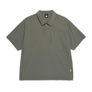 내셔널지오그래픽 N252MTS880 프로즌큐브 반팔 카라티셔츠 KHAKI