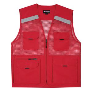 반사 망사 조끼(LD483) 레드