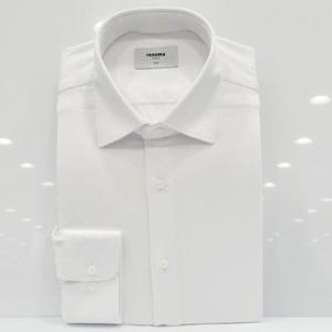 [레노마셔츠]슬림핏/스판/저지 솔리드/긴소매 셔츠 RPSSL1504 WH