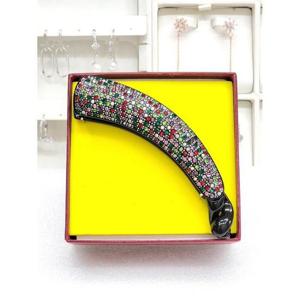 로뎀 세이브존05 프랑스 스와로브스키 이중 바나나핀 (멀티)01 RD23040306