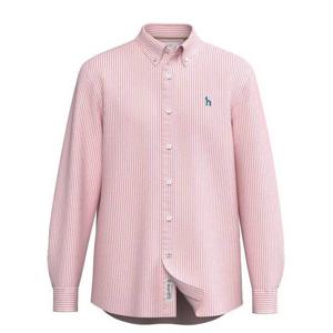 [헤지스남성] 오렌지 시어서커 스트라이프 셔츠(HZSH5B322O2)