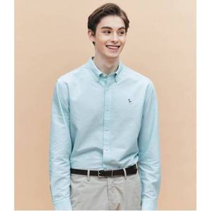 [헤지스남성] [아이코닉] 민트 옥스포드 셔츠(HZSH5E201E1)