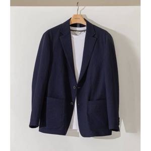 [헤지스남성] 네이비 코튼 강연 셋업자켓(HZJA5B330N2)