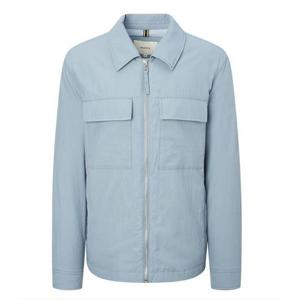 [헤지스남성] [ZERO GRAM] 블루 초경량 셔켓(HZJU5B504B1)