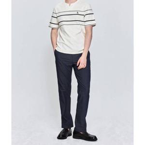 [헤지스남성] 네이비 도비 스트레치 치노 팬츠(HZPA5B330N2)