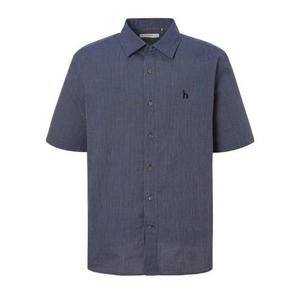 [헤지스남성] 네이비 스트라이프 강연 반팔 셔츠(HZSH5B513N2)