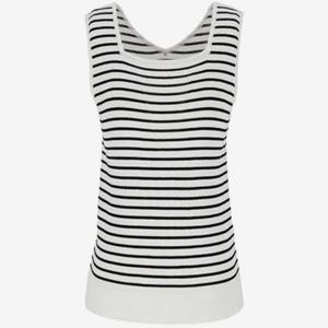 [숲]스퀘어넥 슬리브리스 니트 SB5SK90