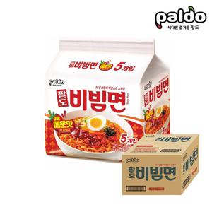 팔도 비빔면매운맛 130g 40개입
