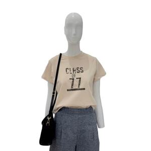 [숲]크롭 레터링 반팔티셔츠 (SB3ST36)