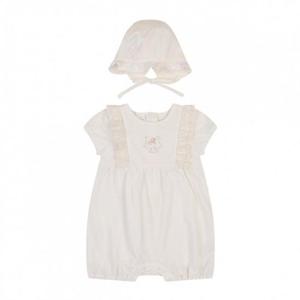 아가방 TC01 여름 로지왕관자카드반팔우주복(모자)(IVORY)_ 01S327551