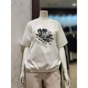 [벨라디터치][벨라디터치] V3F2TS26 플라워 티셔츠 (P003565559)