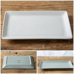 이천도자기 달 직사각 생선접시 긴 도자기 플레이트 직사각접시 사각접시 네모접시 접시 도자기그릇 도자기