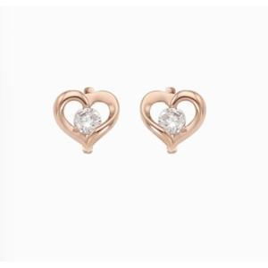 [로이드] 주문제작 데일리베이직 하트 웨이브 14K Gold 귀걸이 LOFO1001G