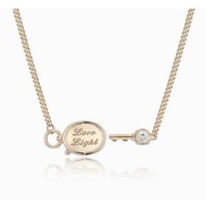 [로이드] 주문제작 다이아몬드세팅  락앤키 다이아몬드 목걸이 LNF21009D