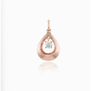 [로이드] 주문제작 다이아 2부 샤인드롭 0.2캐럿펜던트 LPD22002D