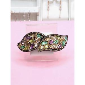 로뎀 세이브존05 프랑스 스와로브스키 나뭇잎 자동핀(멀티)01 RDA23020101