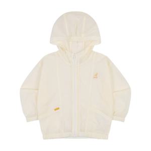 캉골키즈 라이트 웨이트 후디드 윈드브레이커 RB 0001 아이보리