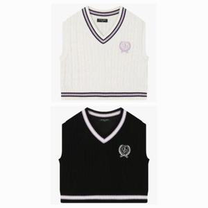 더데이걸 sh06 얇은 스웨터 조끼 TGVK24S01