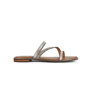 [제옥스]제옥스 소지 플러스 여성 슬라이드-실버 W1D5DQA4M71