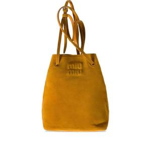 미우미우 스웨이드 파우치 숄더 백 5NF460ACSS