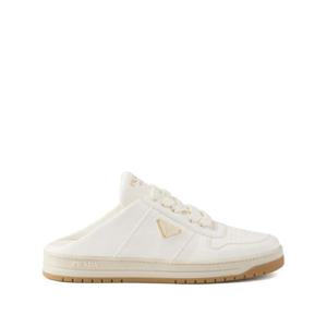 프라다 레더 스니커즈 뮬 1E019OF030038