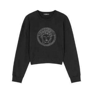베르사체 메두사 장식 스웨트셔츠 10187531A13596