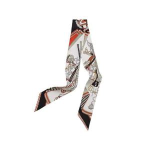 에르메스 부케 셀리에 트윌리 블랑 누아 까라멜 H062842S06