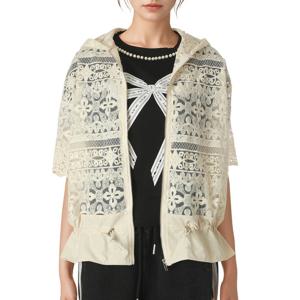 [르니앤맥코이(여성)]프릴스트링 레이스후드 점퍼 MM06JP503HJY