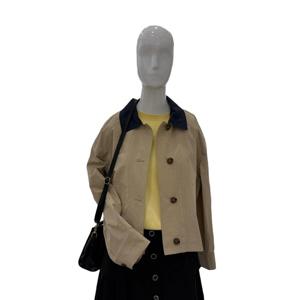 [숲]카라배색 숏 야상점퍼 (SB3UJ910)