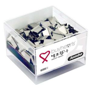 바이하츠 점보 실버날크립 날 중 JB/(제철 40매)