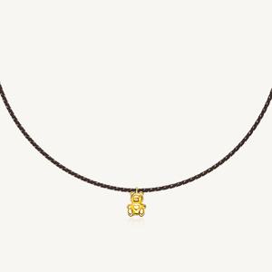 수앤진골드 타이니 크리터즈 곰돌이 목걸이 24K 순금 1g