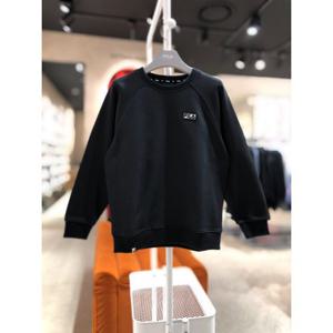 [휠라 키즈]MARIOESS 기본 라운드 맨투맨 FK2POG1101X BLK