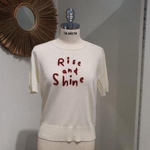 르피타 HC06 라이즈 반팔 니트(아이보리) L252BSW603