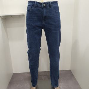 [크로커다일남성]슬럽 루즈핏 인디고 데님 팬츠 CDAABPT9503-36_