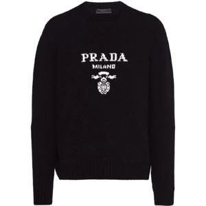 프라다 로고 인타르시아 울 캐시미어 스웨터 UMB223S2111YMW