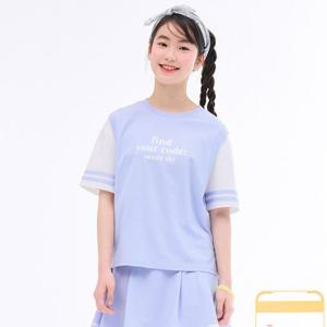 [오션스카이]여아 베스트 레이어드 반팔 티셔츠-EBJG5886D0D