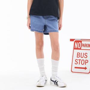 [오션스카이]여아 블루 3.5부 데님팬츠-ECJG2653E04